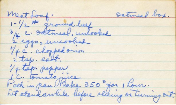 Meatloaf