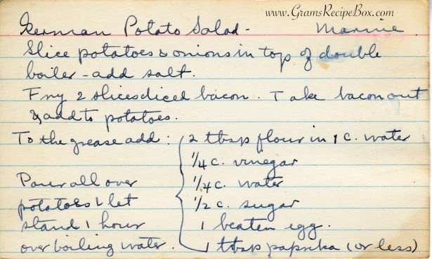 GermanPotatoSalad