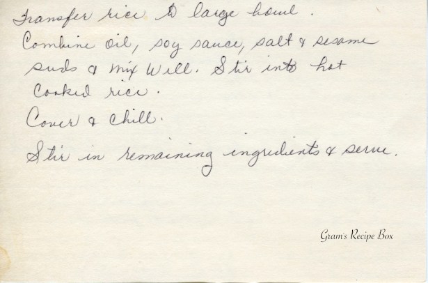 Oriental Chx Rice Salad Back