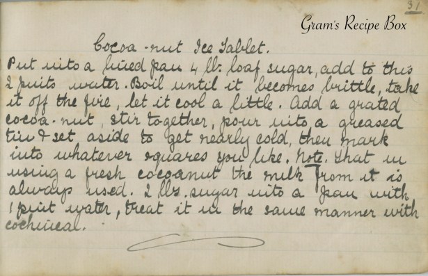 RitchieCocoaNutIceTablet