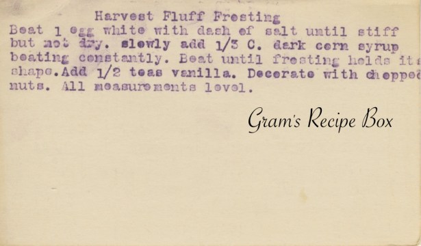 HarvestFluffFrosting