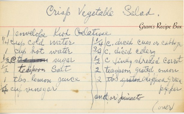 Crisp Veggie Salad 1