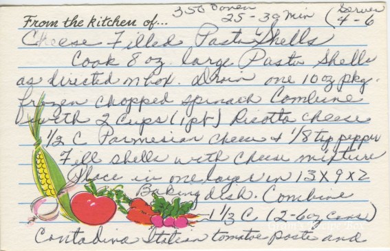 CheeseFilledPastaShells