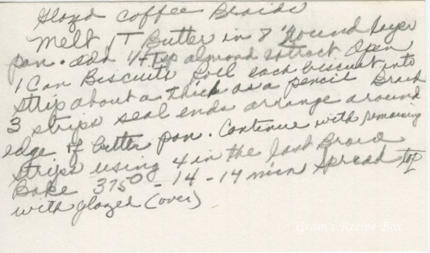 Glazed Coffee Braids