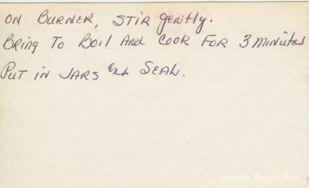 Coarse Zucchini Relish Back