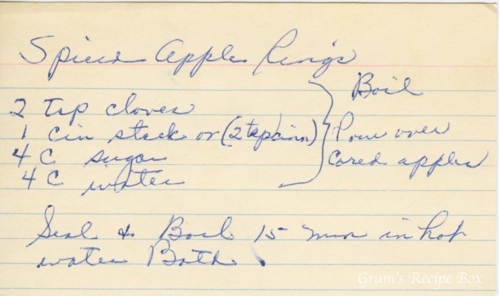 Spiced Apple Rings 2