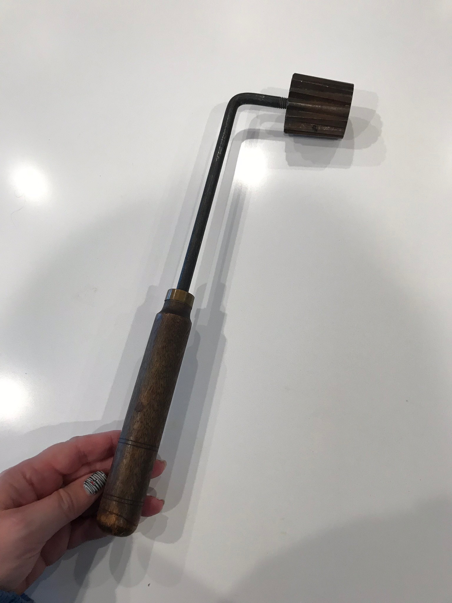 Swedish Timbale Iron Gram's Recipe Box